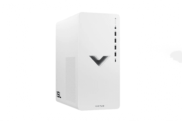 HP Victus TG02-0050 Gaming Desktop Computer - Intel Core i7 12th Gen i7-12700F Dodeca-core (12 Core) 2.10 GHz - 16 GB RAM DDR4 SDRAM - 1 TB NVMe M.2 PCI Express SSD - Tower - Mica Silver - Creation Networks