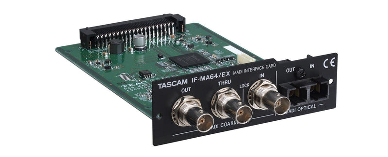 TASCAM IF-MA64/EX MADI digital interface card for DA-6400/DA-6400dp - Creation Networks