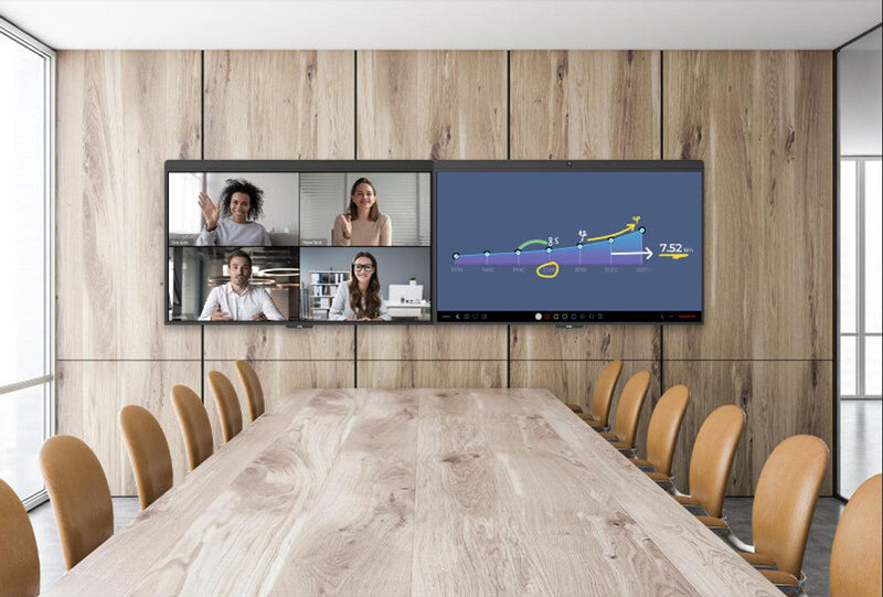 DTEN D7 55" All-In-One Interactive Whiteboard Dual Display - DB70455DSEA - Creation Networks