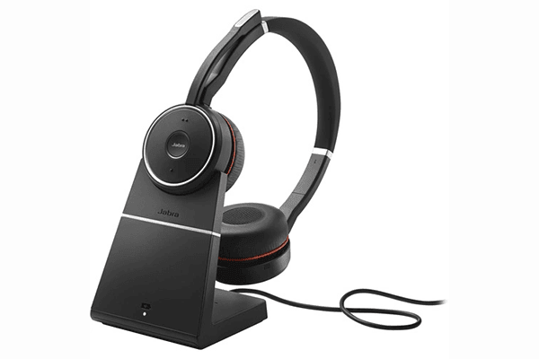 Jabra Evolve 75 Headset with Charging Stand (MS Business) - Creation Networks