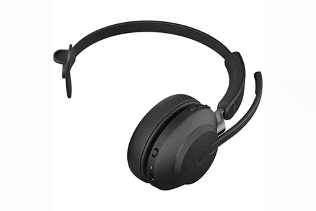 Jabra Evolve2 65 Mono Wireless On-Ear Headset (Microsoft Teams), Black - Creation Networks