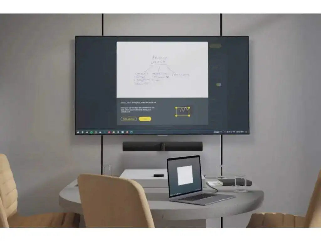Jabra PanaCast 50 180° Panoramic 4K USB Collaboration Videobar (Black) - 8200-232 Video Conferencing Jabra