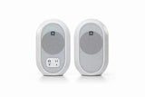 JBL 1 Series 104-BT Compact Powered Desktop Reference Monitors with Bluetooth (White Matte) - Creation Networks