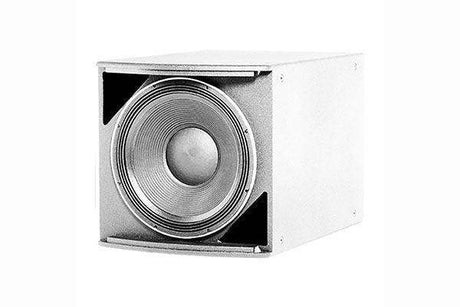 JBL ASB6118-WH 1200-Watt Suspension-Ready P.A. Subwoofer (White) - Creation Networks