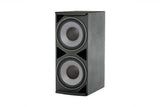 JBL ASB6125 Dual 15" Front-Firing Subwoofer (Black) - Creation Networks