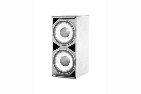 JBL ASB6125-WH Dual 15" Front-Firing Subwoofer (White) - Creation Networks