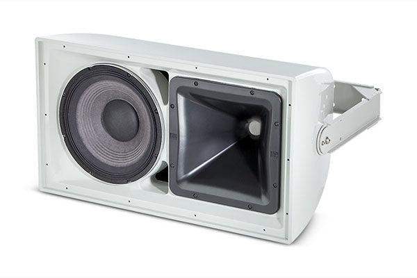 JBL AW295-LS High Power 2-Way All Weather Loudspeaker with 1 x 12" LF & Rotatable Horn (Gray) - Creation Networks