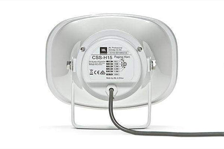 JBL Commercial Solutions Series CSS-H15 15W Paging Horn (White) - Creation Networks
