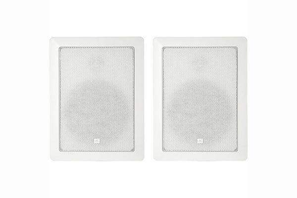 JBL CONTROL 128WT 8" 2-Way 120W In-Wall 70V/100V Installation Speakers (Pair, White) - Creation Networks