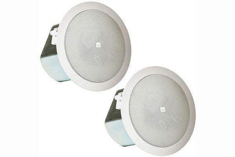 JBL Control 12C/T Professional Series 3" 40W Passive Ceiling Loudspeaker (Pair, White) - Creation Networks