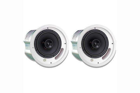 JBL CONTROL 18C/T 2-Way 8" Coaxial Ceiling Loudspeaker (Pair, White) - Creation Networks