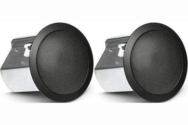 JBL CONTROL 18C/T-BK 2-Way 8" Coaxial Ceiling Loudspeaker (Pair, Black) - Creation Networks
