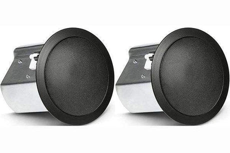 JBL CONTROL 18C/T-BK 2-Way 8" Coaxial Ceiling Loudspeaker (Pair, Black) - Creation Networks