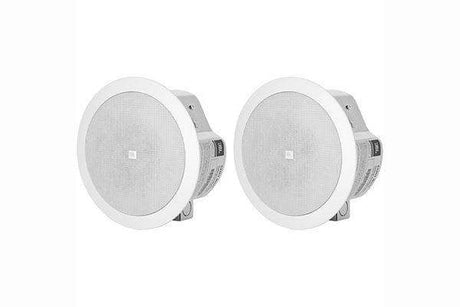 JBL Control 24C Micro 4.5" 2-Way 30W Low-Profile Ceiling Speaker (Pair, White) - Creation Networks