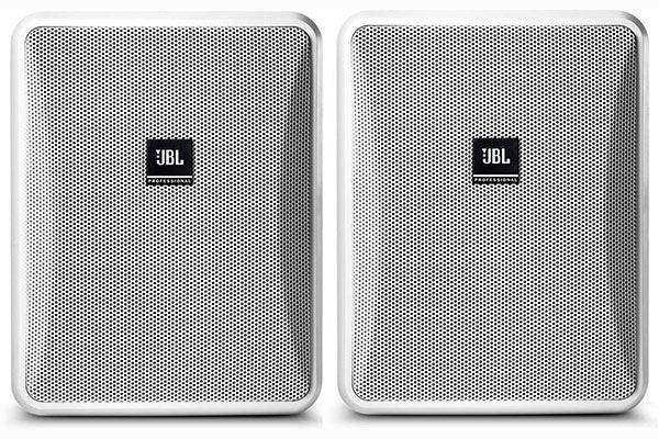 JBL Control 25-1-WH Compact Indoor/Outdoor Background/Foreground Speaker (Pair, White) Speakers JBL Professional