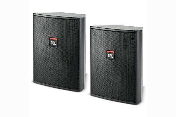 JBL CONTROL 25AV 5.25 inch 2 Way Shielded Indoor/Outdoor Speaker (Pair/Black) Speakers JBL Professional