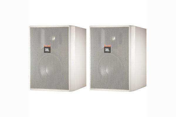 JBL Control 25AV-LS Monitor for Fire Alarm and Communication Systems (White, Pair) Speakers JBL Professional