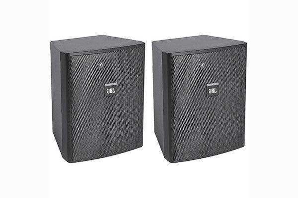 JBL Control 25AV-LS Monitor for Fire Alarm/Communication Systems (Black, Pair) Speakers JBL Professional