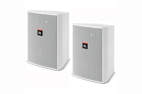 JBL CONTROL 25AV-WH 5.25 inch 2 Way Shielded Indoor/Outdoor Speaker (Pair,White) - Creation Networks