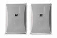 JBL CONTROL 28-1-WH High Output Indoor/Outdoor Background/Foreground Speaker (Pair, White) - Creation Networks