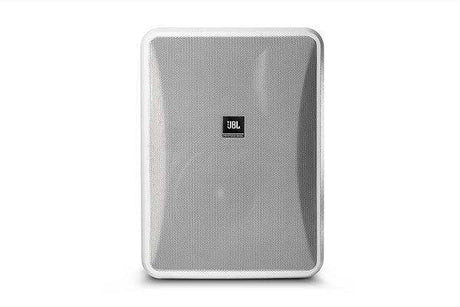 JBL CONTROL 28-1-WH High Output Indoor/Outdoor Background/Foreground Speaker (Pair, White) - Creation Networks