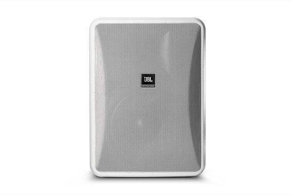 JBL CONTROL 28-1L-WH High Output Indoor/Outdoor Background/Foreground Speaker (Pair, White) - Creation Networks