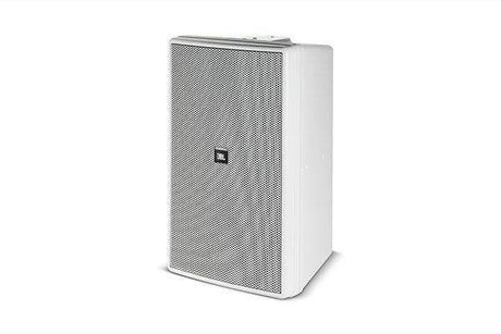JBL CONTROL 30-WH Three-Way Passive Indoor/Outdoor Monitor Speaker for use with 70/100V Audio Distribution in White Enclosure - (Single) - Creation Networks