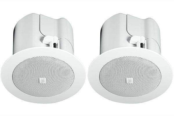 JBL Control 42C Compact In-Ceiling Satellite Loudspeaker (Pair, White) - Creation Networks