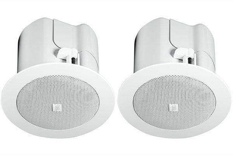 JBL Control 42C Compact In-Ceiling Satellite Loudspeaker (Pair, White) - Creation Networks