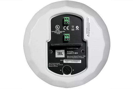 JBL Control C65P/T-WH Full-Range Satellite Pendant Speaker (White, Pair) - Creation Networks