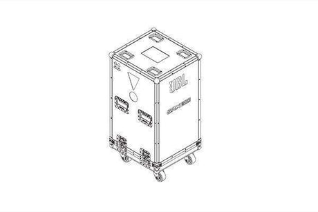 JBL JBL-P3311MX Flight Case for (4) SRX906LA - Creation Networks