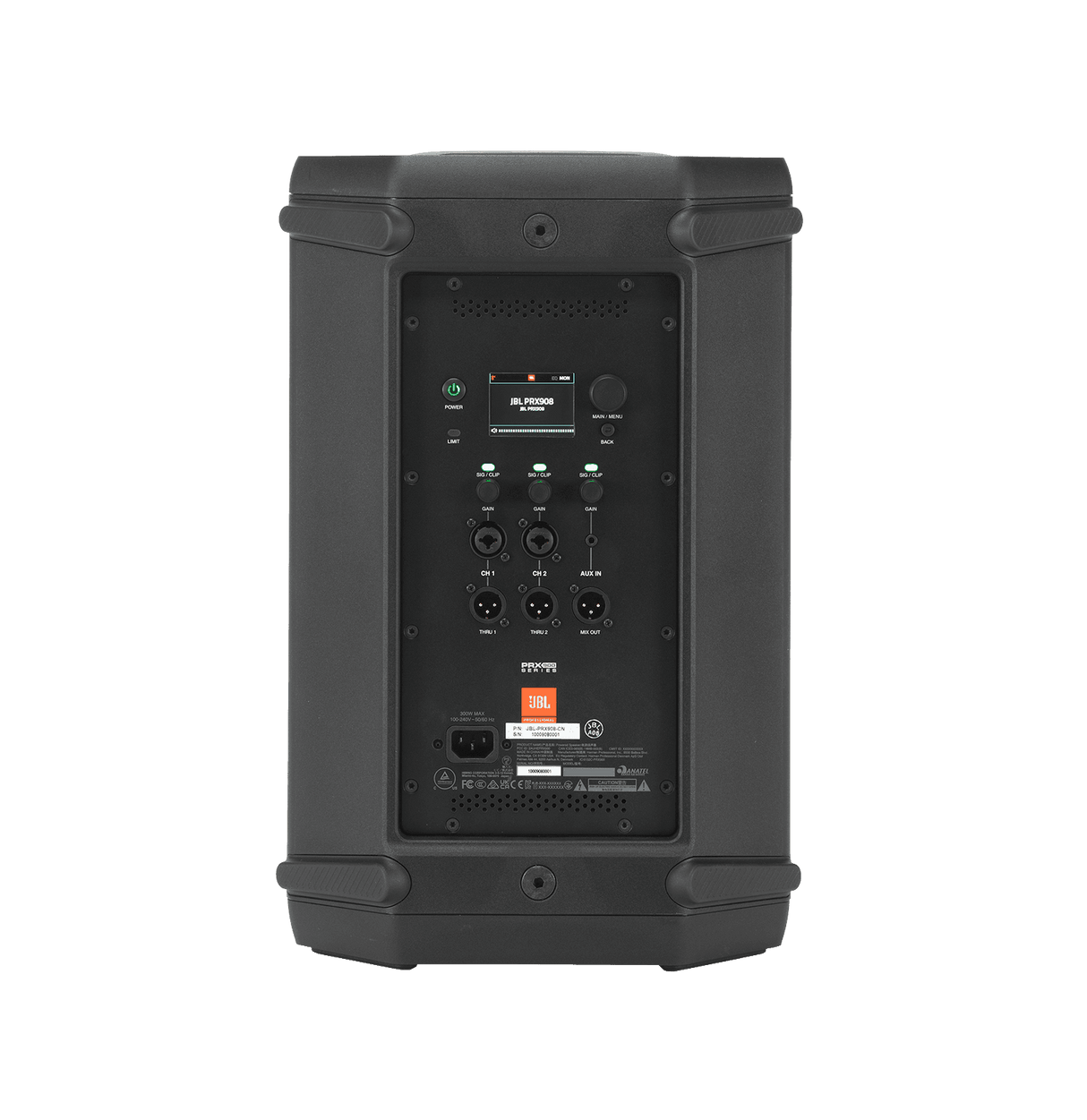 JBL JBL-PRX908-NA Professional Powered Two-Way 8-inch PA Loudspeaker - Creation Networks