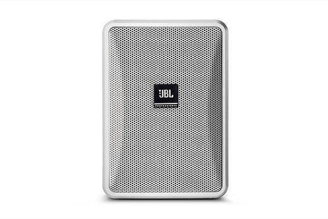 JBL Ultra-Compact Indoor/Outdoor Background/Foreground Speaker (Pair, White) - CONTROL 23-1-WH - Creation Networks