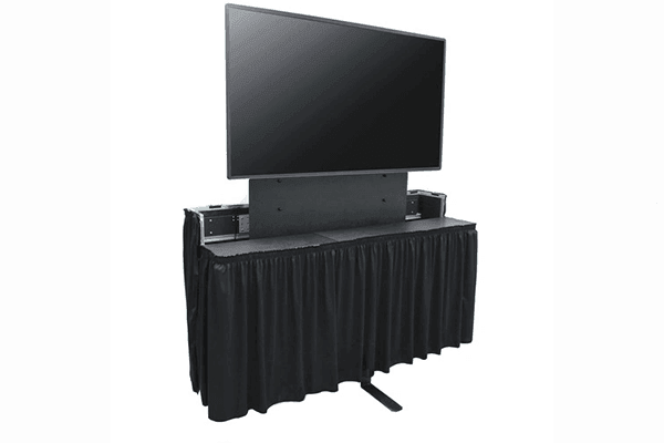 JELCO EL-13 Drape Kit for EL-50 - includes black skirting and fasteners - Creation Networks