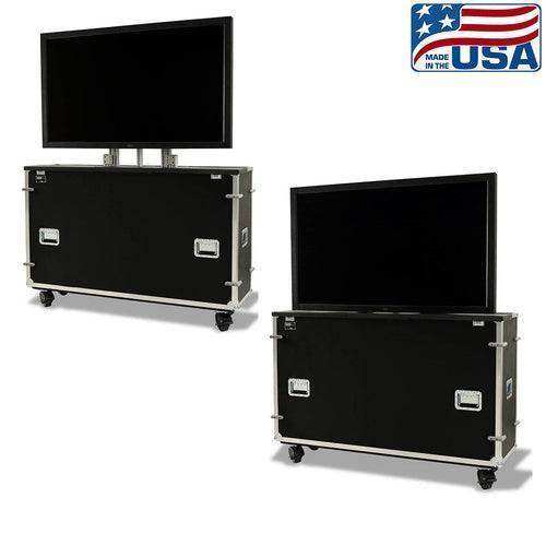 JELCO EL-65 EZ-LIFT Shipping and Display Case for 55-65" Touch-Screen Monitor AV Carts Jelco