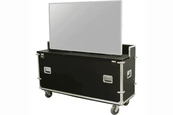 Jelco EL-70 EZ-LIFT Shipping and Display Case for 70-75" Flat-Screen Monitor AV Carts Jelco