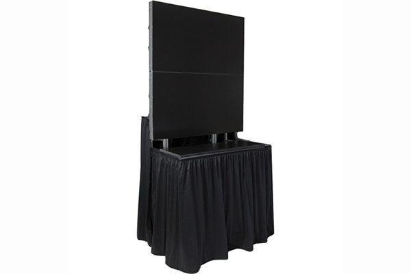 Jelco EL-8 Drape Kit for ELU-50RX2 - includes separate front and back skirting and fasteners. - Creation Networks