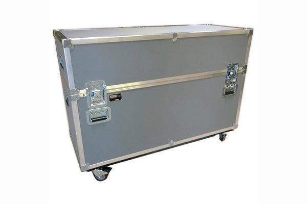 Jelco - JEL-FP46X2 ATA Shipping Case for Two 46" Displays (Gray) - Creation Networks