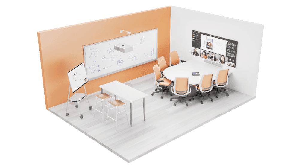 Jupiter Small Signature Microsoft Teams Room Ultrawide Display Bundle - Creation Networks