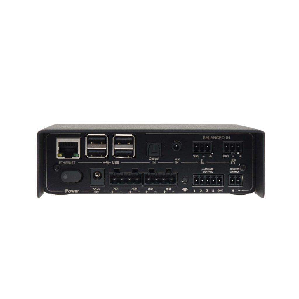 K-Array Kommander KA02 I Class D, 1U half rack amplifier with DSP and remote control (4x50W @ 4 Ω) - Creation Networks