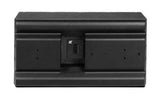 K-Array Rumble KU26 Ultra-slim, 8/32O stainless steel passive subwoofer with 2x6" cones (Black) - Creation Networks
