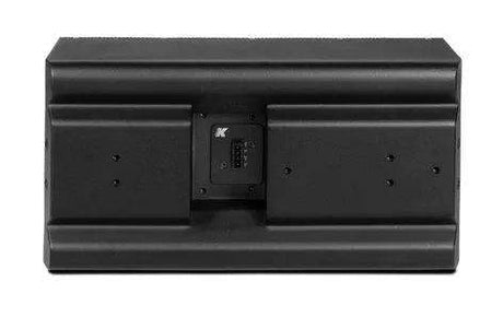 K-Array Rumble KU26 Ultra-slim, 8/32O stainless steel passive subwoofer with 2x6" cones (Black) - Creation Networks