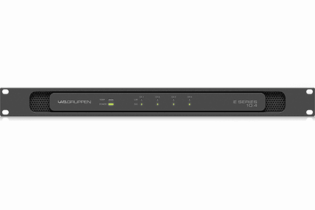 Lab Gruppen E5:4 - 500 Watt Amplifier with 4 Flexible Output Channels for Installation Applications - Creation Networks