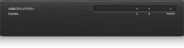 Lab Gruppen FA2402 240W Commercial Amplifier with Direct Drive Technology and Energy Star Certification - 000-DA502-00010 - Creation Networks