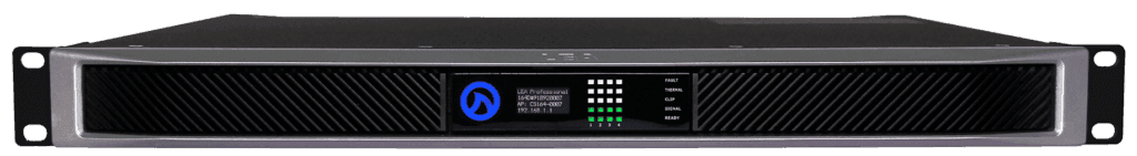Lea Professional CONNECT 164D 4-Channel Amplifiers with Dante - Creation Networks