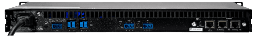 Lea Professional CONNECT 352D CS352D 2-Channel Amplifiers with Dante - Creation Networks