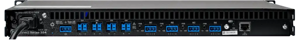 Lea Professional Connect 354 CS354 4-Channel Amplifiers - Creation Networks