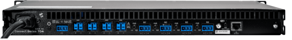 Lea Professional Connect 704 CS704 4-Channel Amplifiers - Creation Networks