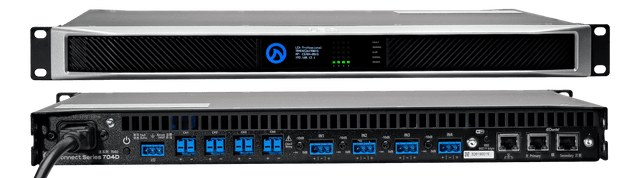 Lea Professional CONNECT 704D CS704D 4-Channel Amplifiers with Dante - Creation Networks