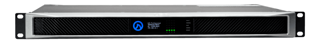Lea Professional CONNECT 704D CS704D 4-Channel Amplifiers with Dante - Creation Networks